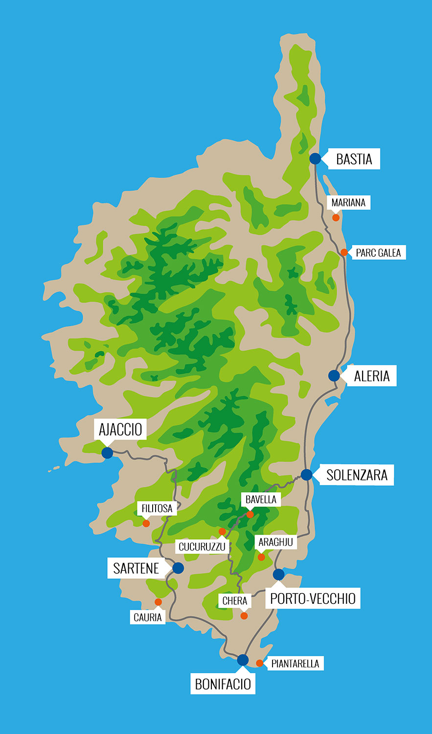 La Corse archéologique